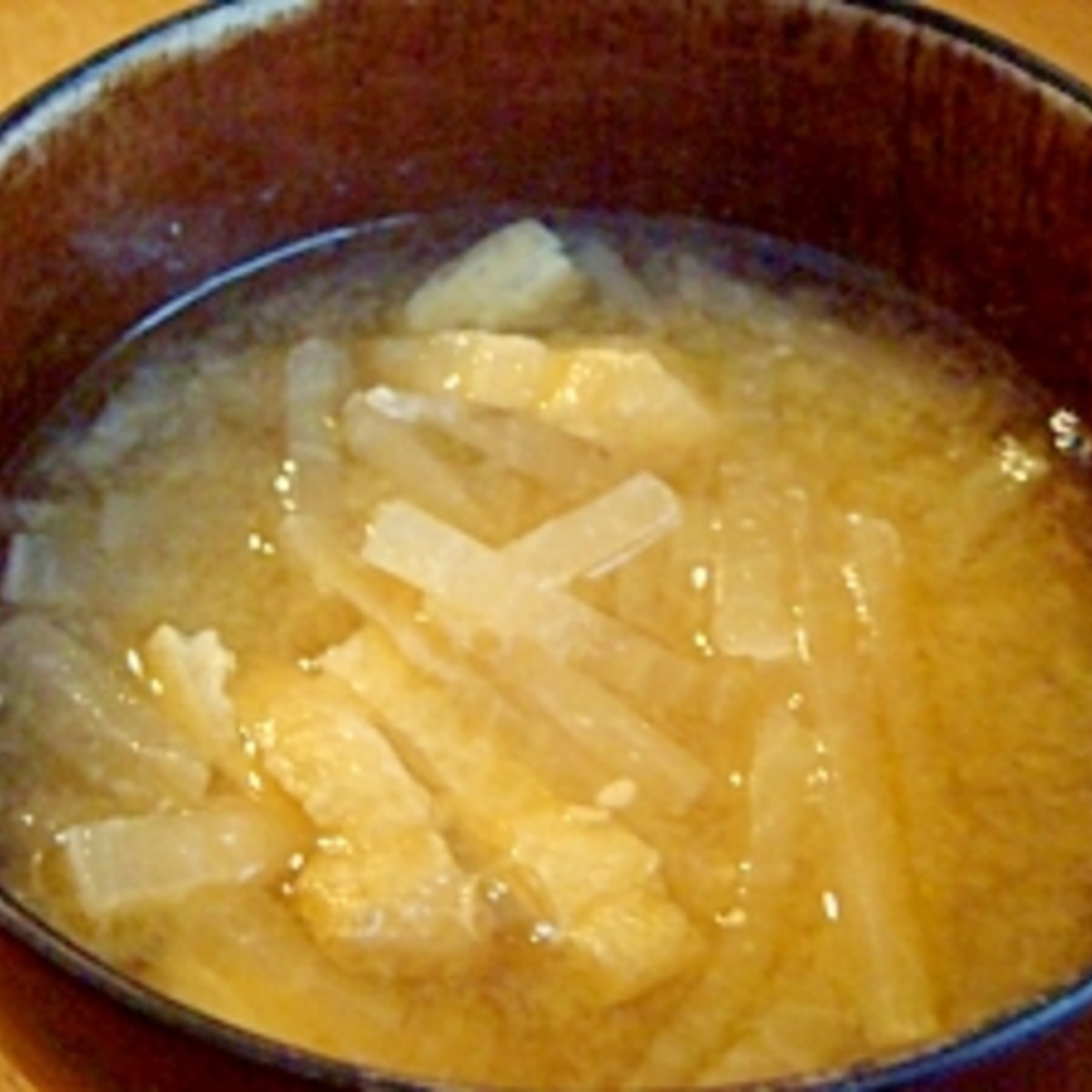 我が家の味噌汁 大根と油揚げ レシピ 作り方 By えだまめ大好き 楽天レシピ 我が家の味噌汁 大根と油揚げ レシピ 作り方 By えだまめ大好き 楽天レシピ